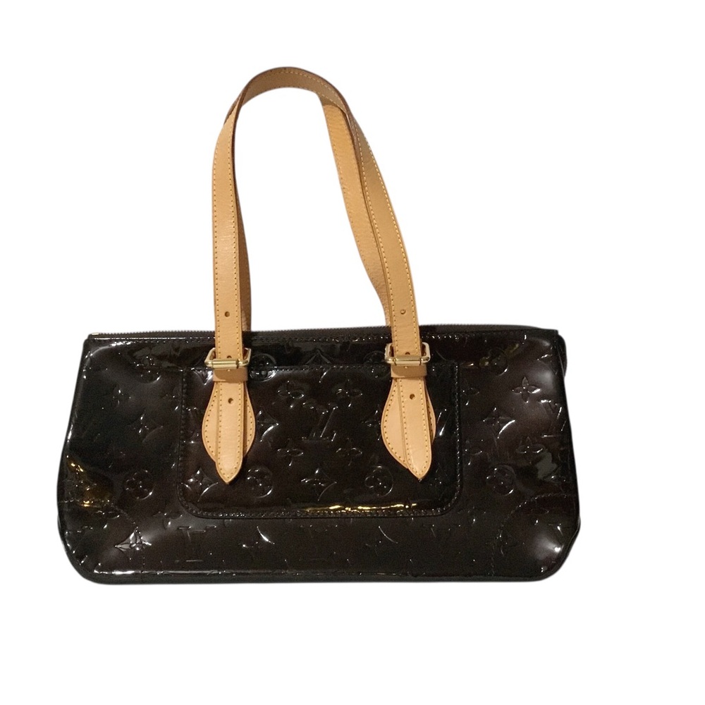 Inspired Design Patent Leather Handbag NWOT